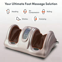 Electric foot massager rose gold ABS shell durable design