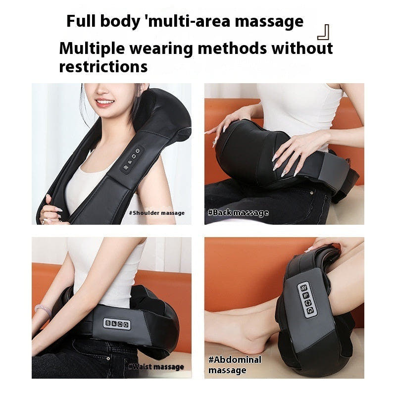 Close-up of the JustKnead Neck Massager heat function