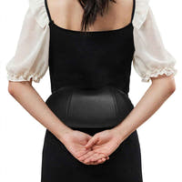 Shiatsu neck and shoulder massager used on the lower back
